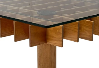 XL Kyoto Graphic Coffee Table by Gianfranco Frattini for Ghianda / Knoll, 1974